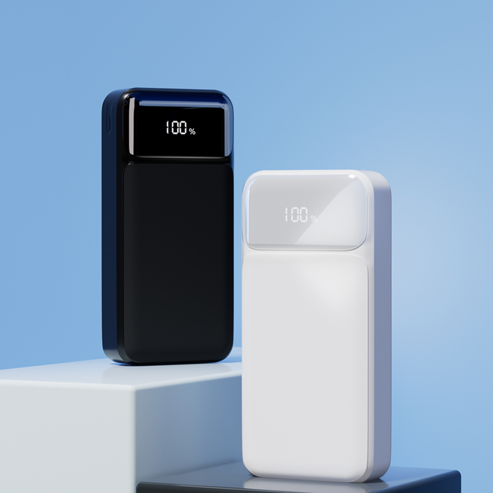Mini Magnetic Wireless Power Bank 5000mAh, 22.5W PD Fast Charging with Digital Display