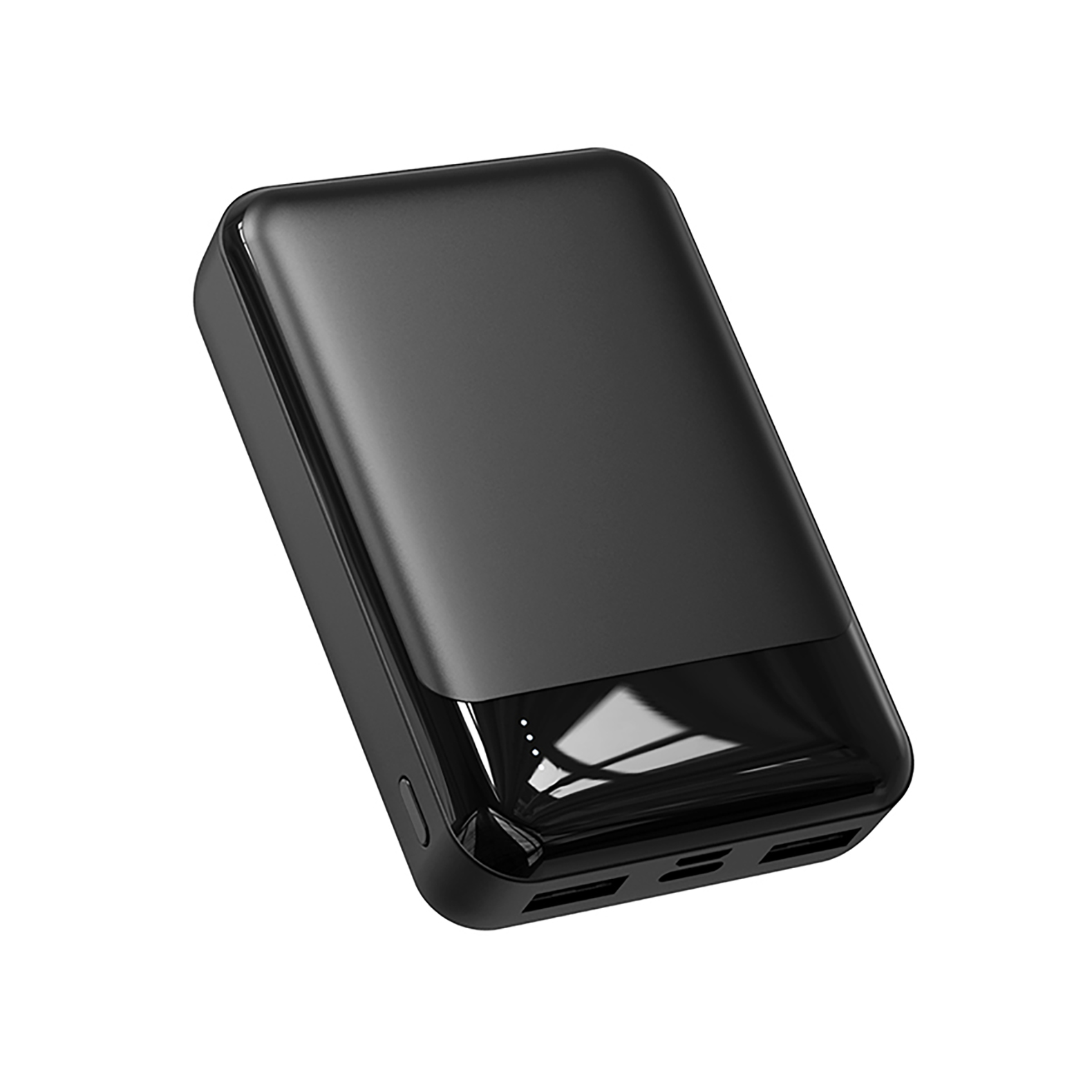 Ultra-Thin Aluminum Alloy Power Bank 5000mAh with Magnetic Wireless & Type-C Fast Charging