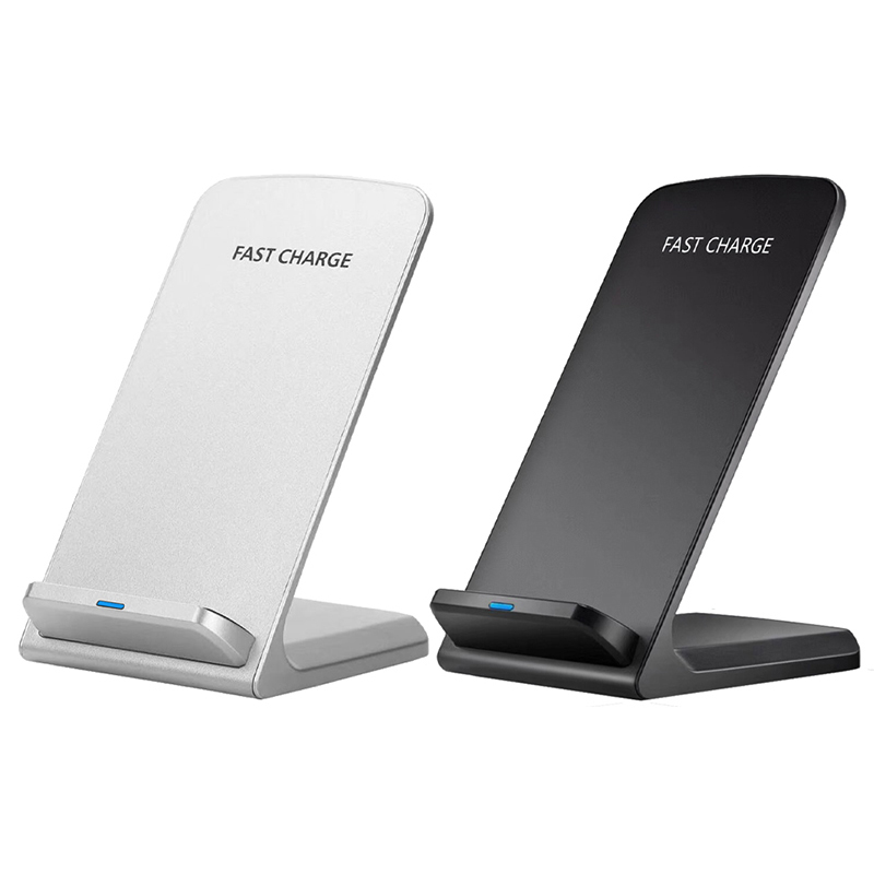 Portable Mobile Wireless for Phone Stand Charger Internal Dual Coil Design 15W Type-C Input Stand Wireless Charger